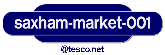 Email address: saxham hyphen market hyphen zero zero two at eff ess mail dot net Email address: saxham hyphen market hyphen zero zero two at eff ess mail dot net